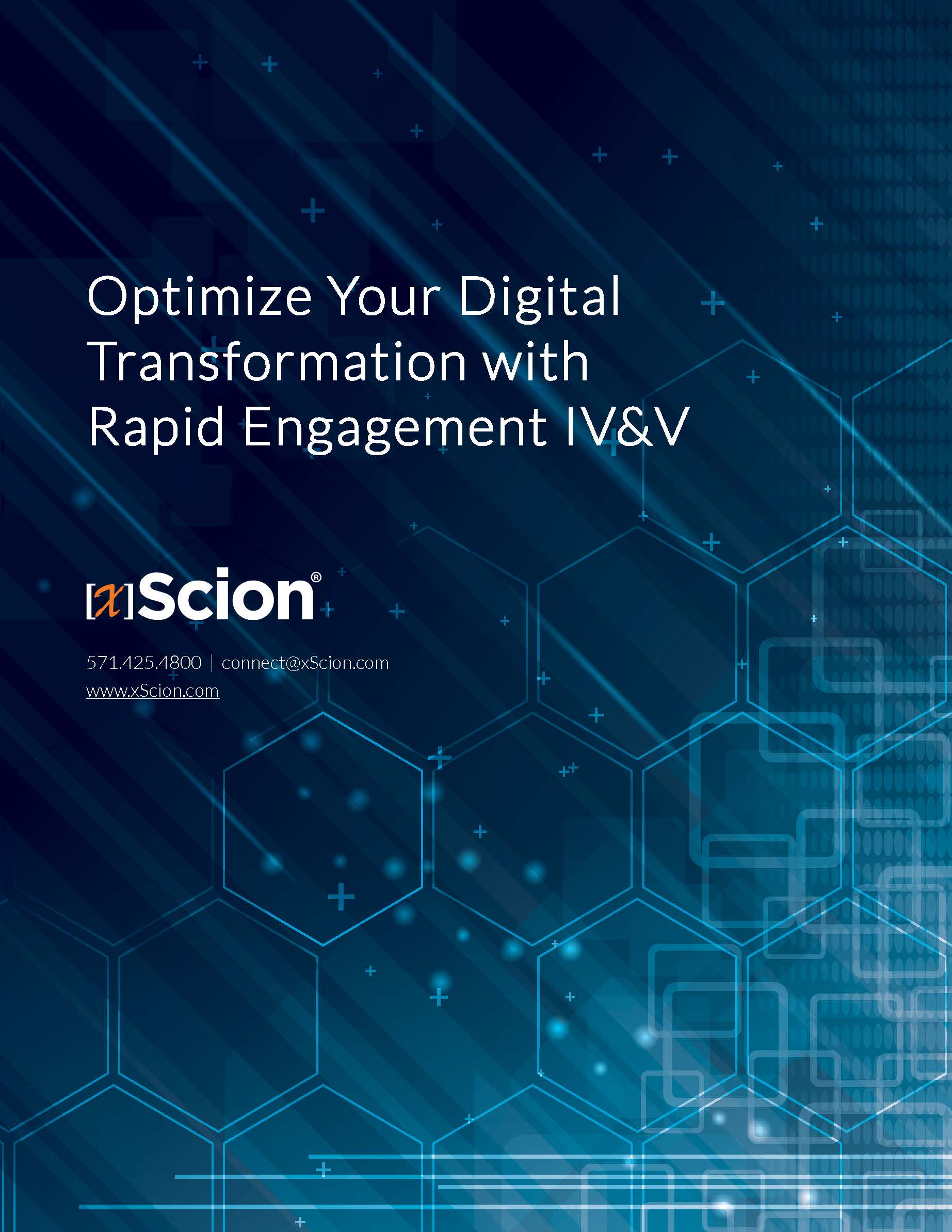 Optimize Your Digital Transformation with Rapid Engagement IV&V